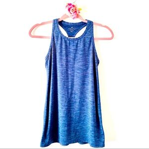 💕Athleta Blue Racerback Sports Tank Top SZ XXS